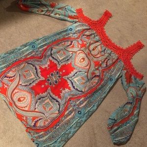 Boutique cold shoulder dress